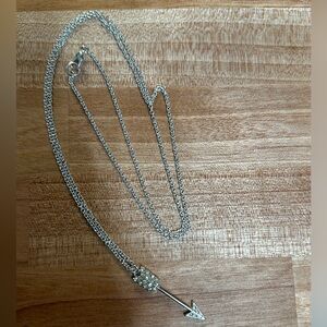 Silver Arrow Necklace